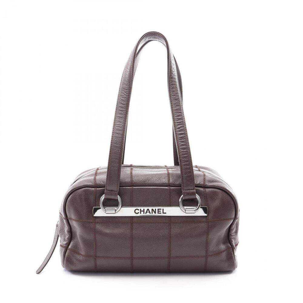 Chanel Chocolate Bar Shoulder Bag/Handbag, Caviar Leather (Grained Calfskin),...